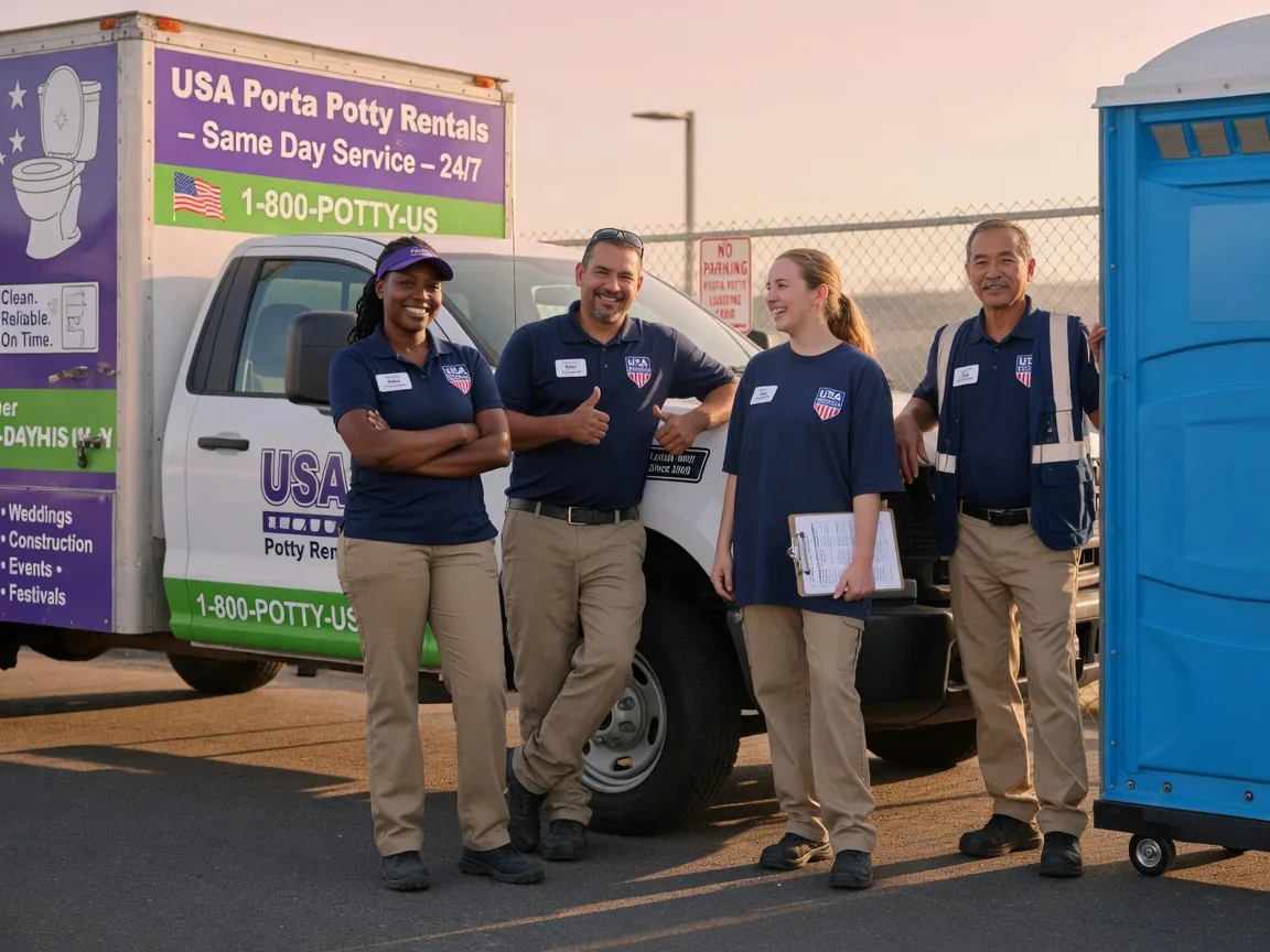 Porta Potty Rental company in Oakfield, WI